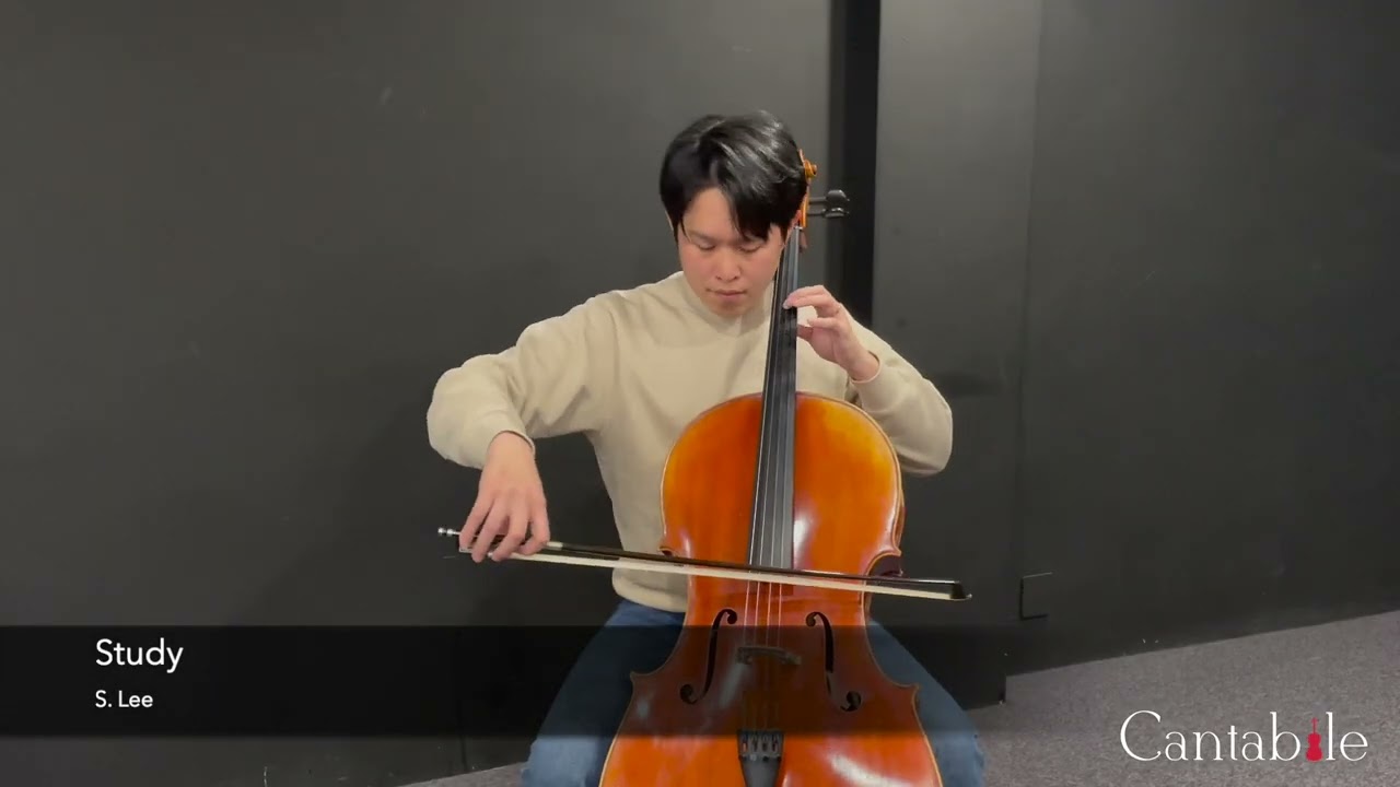 AMEB Cello Series 2 Grade 3 List A No 3 -Study