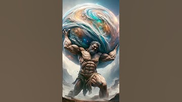 Waarom houdt Atlas de hemel omhoog? | Straf van Atlas #greekmythology #atlas #epicmythologymatrix
