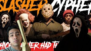 Jason Goated!! | XXX SLASHER CYPHER - &quot;JASON, CANDYMAN, PENNYWISE, GHOSTFACE, AND FREDDY&quot; (Reaction)