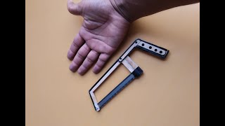 Home made Mini Hacksaw.................