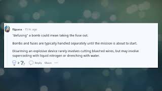 Reddit CS Science | How exactly are bombs defused