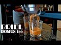 BRIEL DOMUS tre Automatic ES165A  Esspresso and Latte (Приготовление эспрессо и латте)