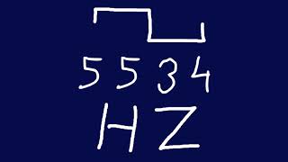 5534 hz square
