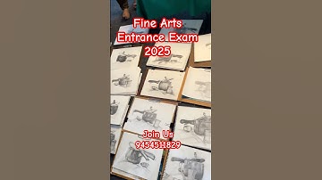BFA Entrance Exam preparation 2025/fine arts Entrance exams #bfa #bfacoaching #fineartscoaching