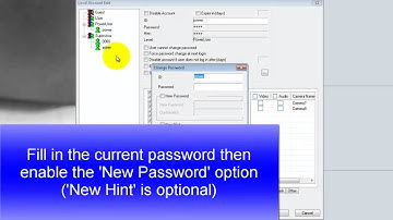 Quick Support - VMS - How to Change the ID and Password in GV-VMS 14