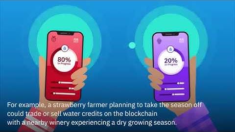 State of California Tackles Drought with IoT & Blockchain