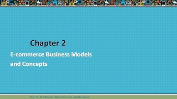 E commerce Business Models and Concepts