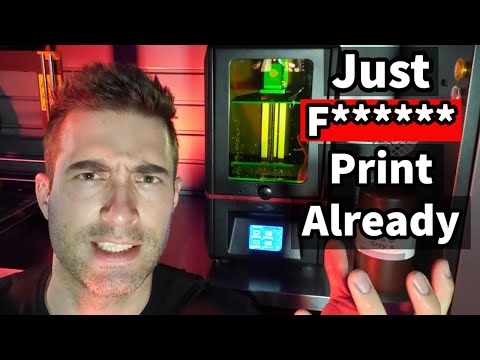 3d RESIN PRINT FAILURES and SOLUTIONS not sticking to build plate sticking to fep, exposure settings