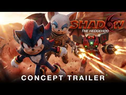 SHADOW THE HEDGEHOG (2028) | MOVIE TEASER TRAILER | Sonic the Hedgehog Spin-Off Concept  (Fan Film)