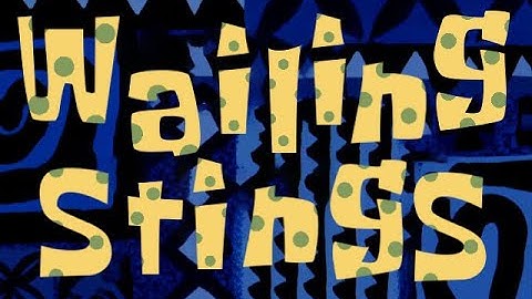 SpongeBob Music Wailing Strings