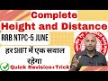 Height and Distance के Most Important Concept और Most Important Questions सभी एक साथ जरूर देखे।