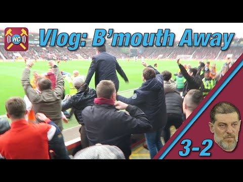 Match Vlog v Bournemouth | West Ham Fans | Highlights