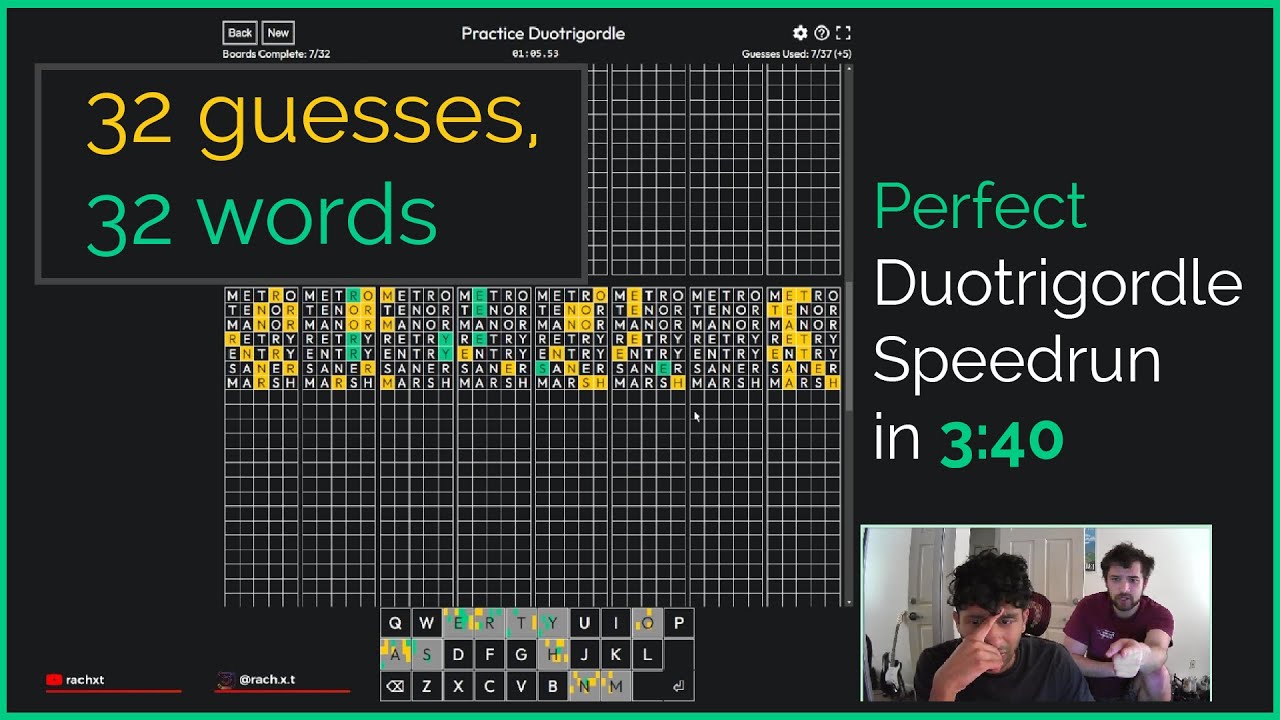 perfect-duotrigordle-speedrun-in-3m-40s-32-wordles-32-guesses-youtube