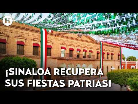 The "Grito" returns after 2 years! Independence Day celebrations resume in Sinaloa with a major s...
