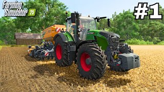 Farming Simulator 25 - Let's Play Part 1: First Time Playing Farming Sim