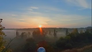 Туман на рассвете - Омские зарисовки в стиле Time Lapse