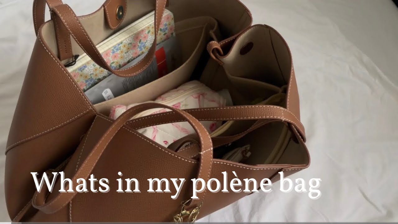 ✨what's in my EVERYDAY polene cyme tote bag ✨