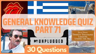 General Knowledge Pub Quiz Trivia | Part 71