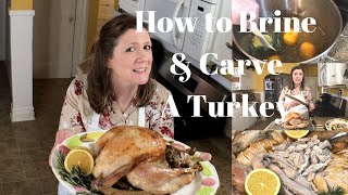 How to brine and carve a turkey! episode 4 of my thanksgiving videos.