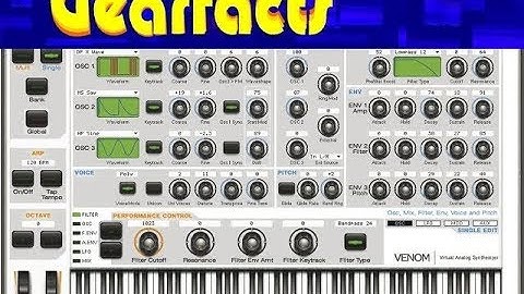 Amazing new sounds from the M-Audio Venom Synthesizer