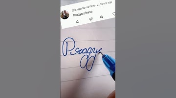 Pragya beautiful name write in cursive writing #cursive#handwriting#beautiful#name#pragya#shorts#