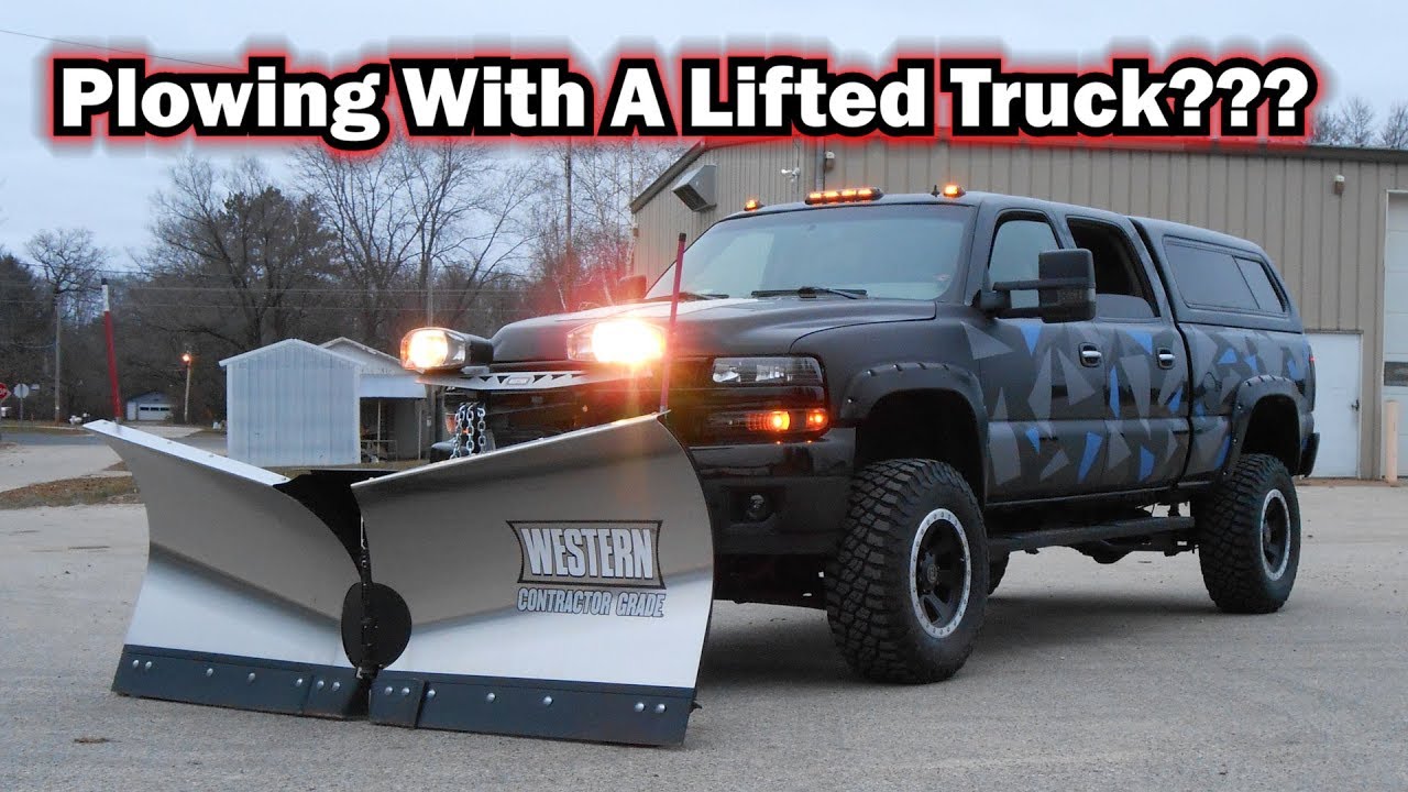 Plowing With A Lifted Truck Concerns YouTube