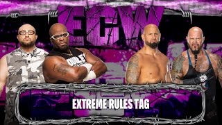 The Dudley Boyz vs The O.C. - WWE 2K24 (PS5) - Extreme Rules Tag Team Match