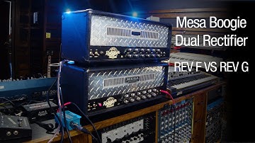 Mesa Boogie Rev F VS Rev G