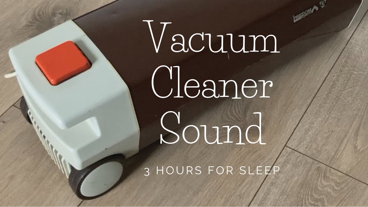 Vacuum cleaner noise for 3 hours Fall asleep in 5 minutes Black