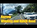 Narrow winding and uphill road  google maps version bh trip