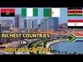 Top 10 Richest Countries in Africa 2021 By GDP