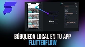Crea un buscador en tu aplicación NoCode con FLUTTERFLOW - Búsqueda local