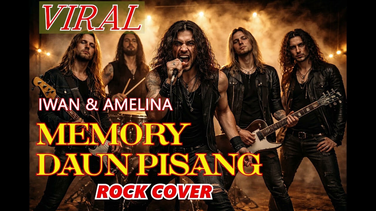 MEMORY DAUN PISANG - ROCK COVER - IWAN & AMELINA