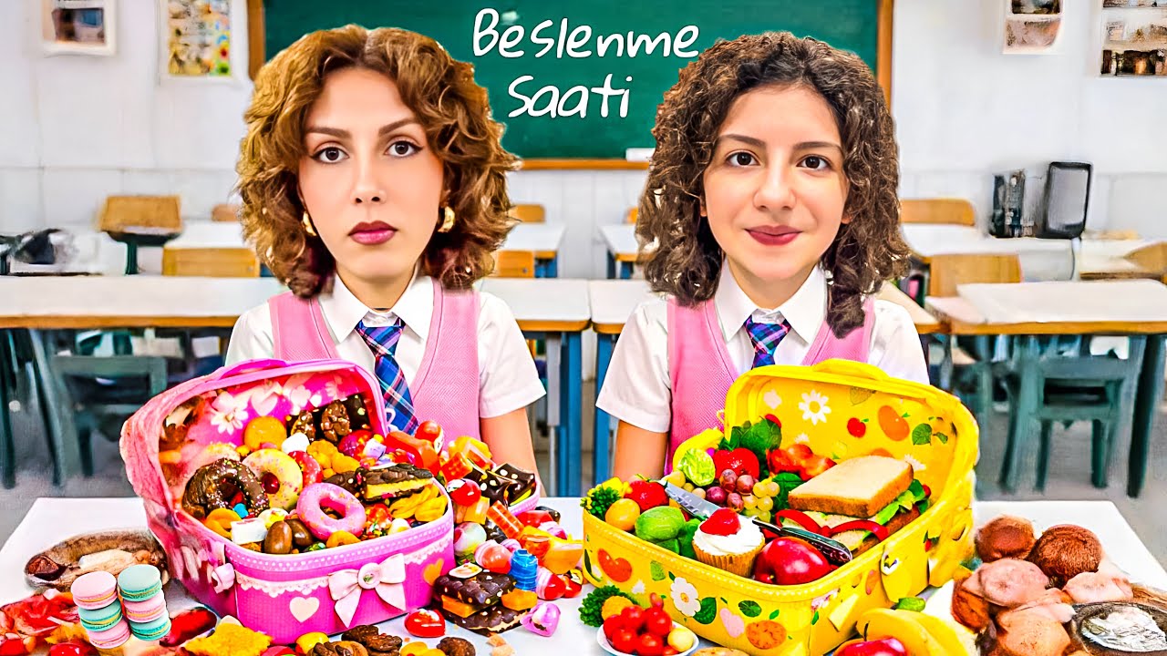 BESLENME ÇANTAMIZDA NELER VAR? SARA ABLA MI KAZANDI YOKSA ESMANUR MU?  