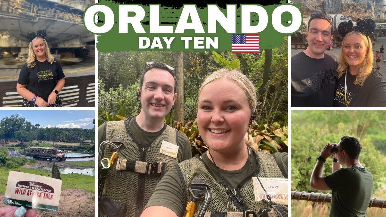 Walt Disney World Vlog | WILD AFRICA TREK 🦒 | Animal Kingdom 🌳 | Fantasmic at Hollywood Studios ✨ |
