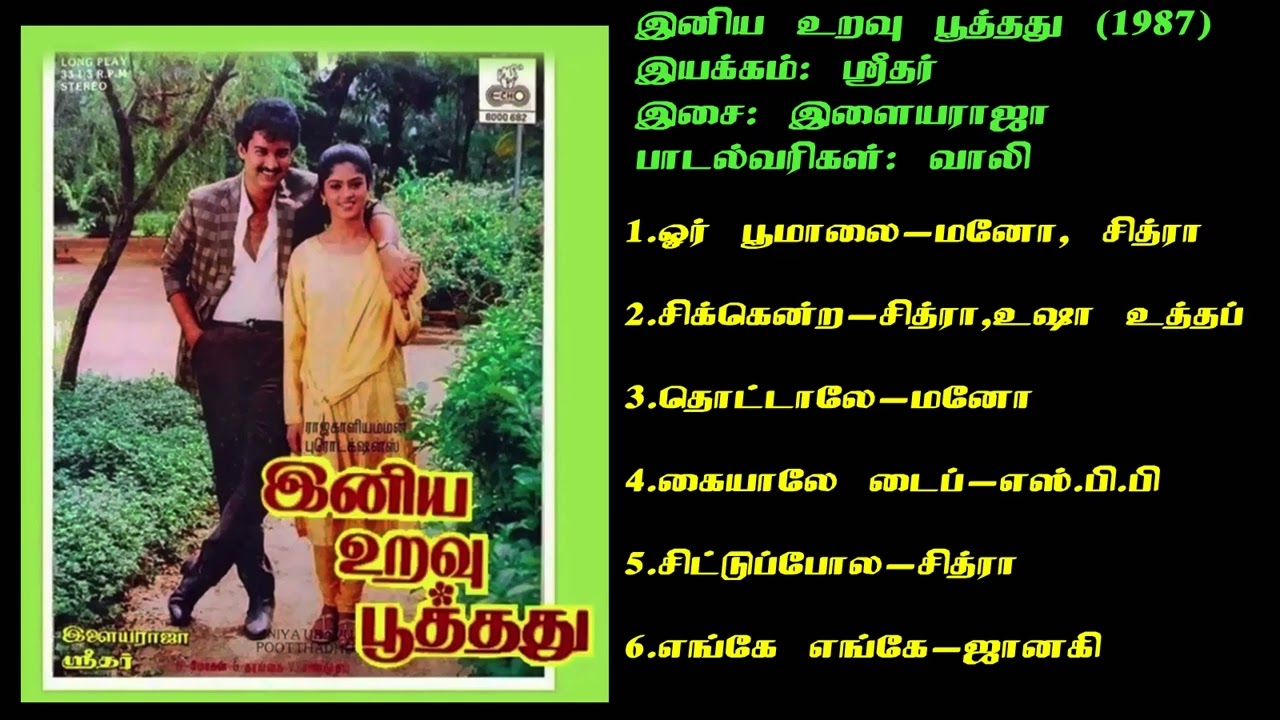 இனிய உறவு பூத்தது (1987) இளையராஜா இசைப்படங்கள்-Iniya Uravu Poothathu / Ilaiyaraja Music SONG  HQ