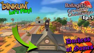 Dinkum Creative Challenge #7: Activating Teleport Towers (FOR REAL) & Expanding TOWN! | #GreatBite