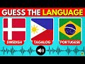 Guess the language by voice  language quiz