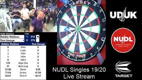 NUDL Singles 19/20 - Robbie Walden vs Tom Savage