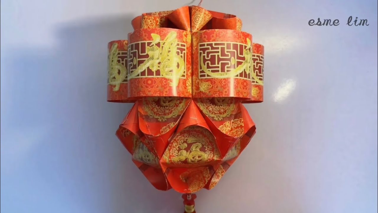 红包灯笼新款式 Red envelope lantern decor ideas#原创 #angpao #lantern #diy