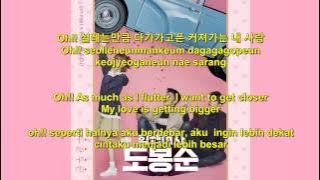 kim chungha - 두근두근 (pit a pat) (strong woman do bong soon OST Part 4)   eng | indo