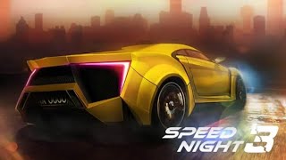Speed night 3 midnight racing thrills The car is fully max level in speed night 3 racing under Star screenshot 4