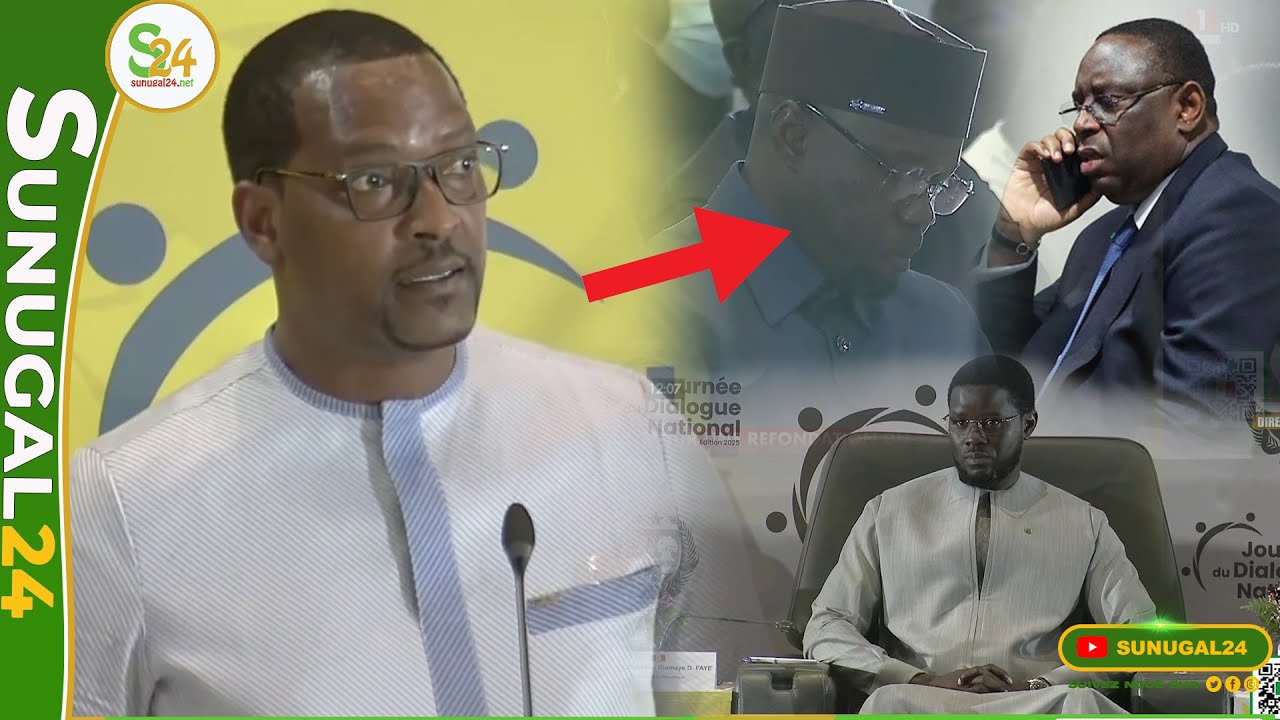 Dialogue national: Mame Boye Diao surprend tout le monde avec son discours