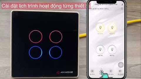 HƯỚNG DẪN SỬ DỤNG CÔNG TẮC THÔNG MINH ANHOME