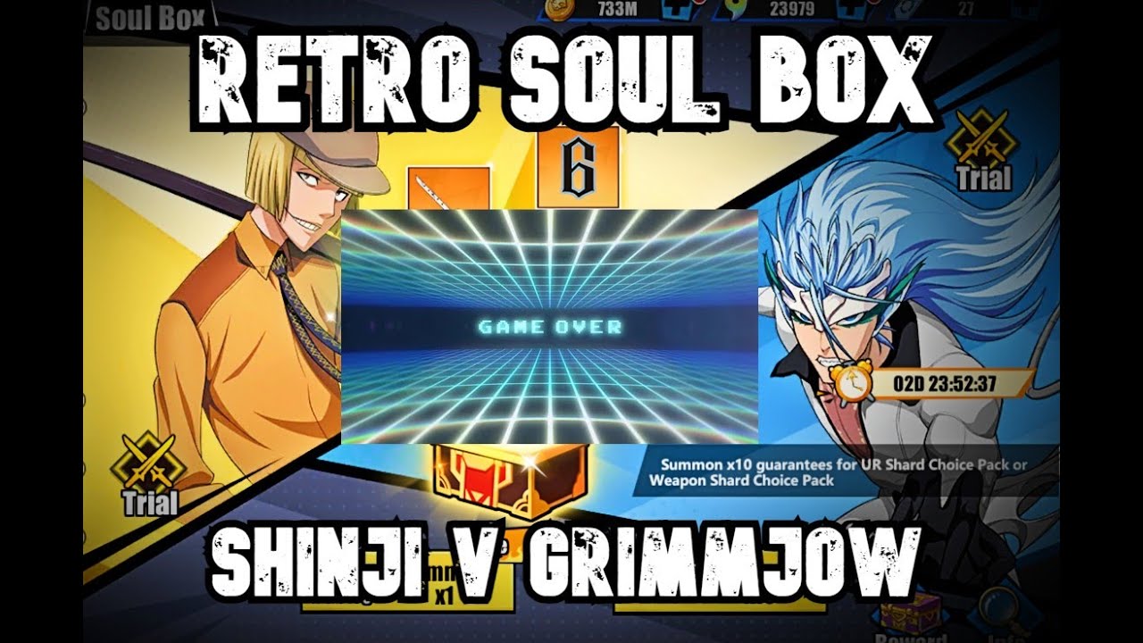 BIS Retro Soul Box Out Shinji v Grimmjow Bleach Immortal Soul External