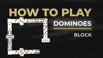 How To Play Dominoes Block