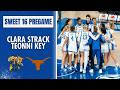 Clara Strack, Teonni Key talk Sweet 16 vs. Texas