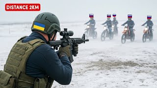 Ukrainian Snipers Ambush Russin Troops Eliminated Them From 2Km Away
