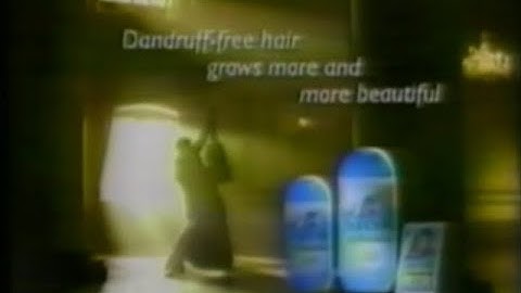 SunSilk Nutrient Shampoo Hair & Scalp Care "Dancing" 30s - Philippines, 2000/2001