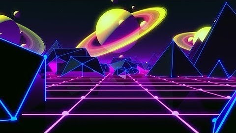 80s Retro Space Saturn V1 | Videohive Project Templates